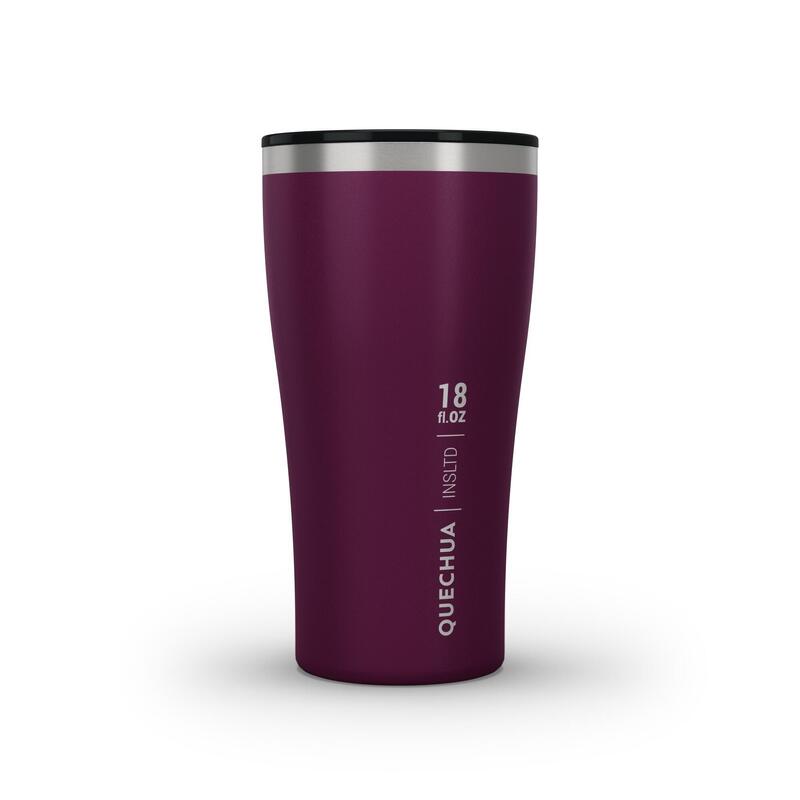 Paslanmaz Çelik Fincan - 0,5 L - Mor - MH500