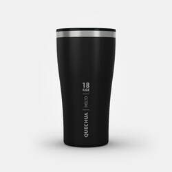 Isothermal Hiker’s Camping Cup/Glass (s/steel double wall) MH500 0.5 L Black