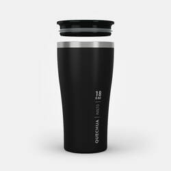 Isothermal Hiker’s Camping Cup/Glass (s/steel double wall) MH500 0.5 L Black