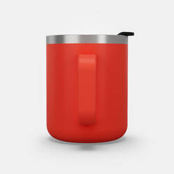 Isothermal Hiker’s Camping Mug (stainless steel double wall) MH500 0.38 L Red