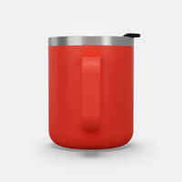 Trinkbecher Isolierbecher Mug MH500 doppelwandig aus Edelstahl 0,35 L rot