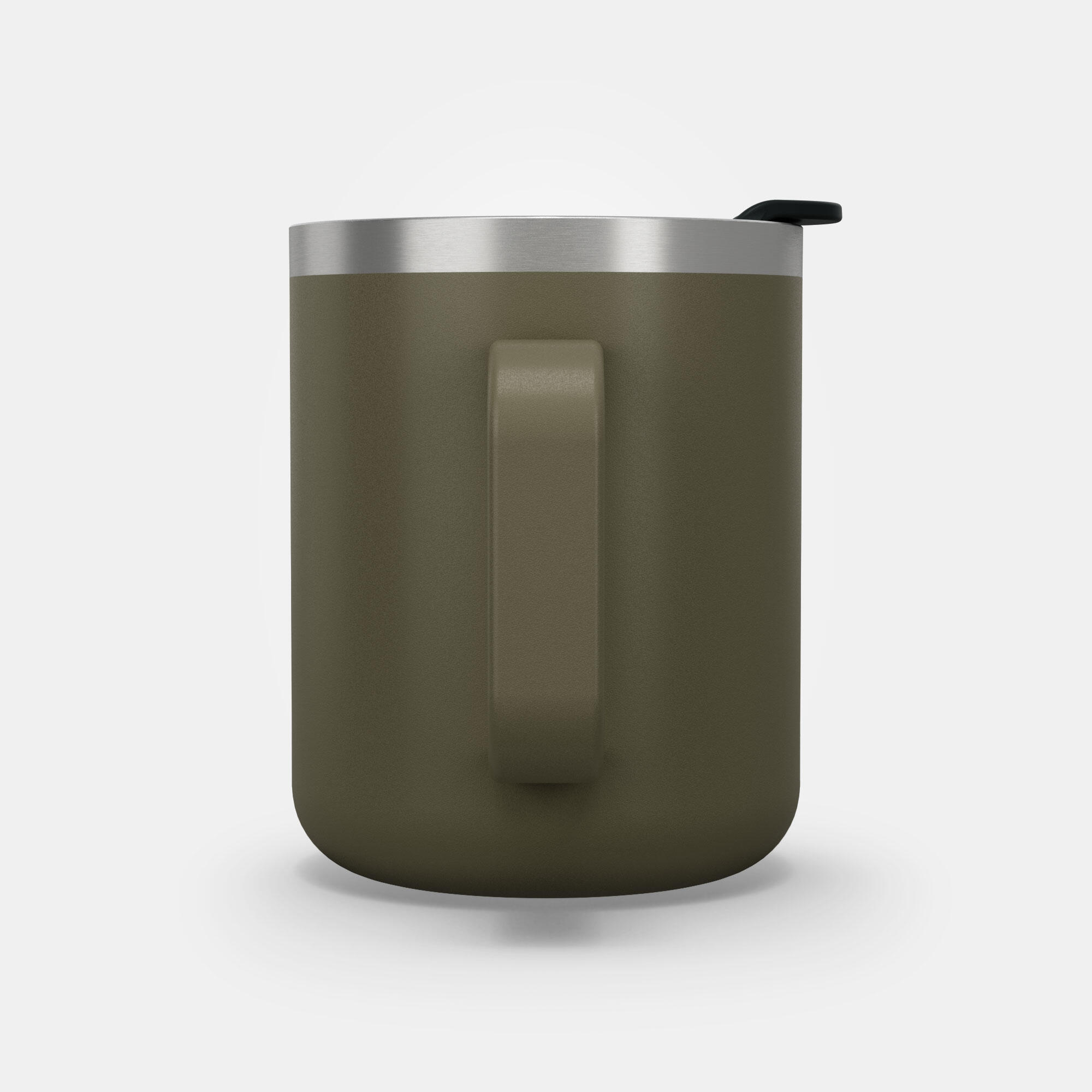 Isothermal Hiker’s Camping Mug (stainless steel double wall) MH500 0.38 L Khaki 10/11