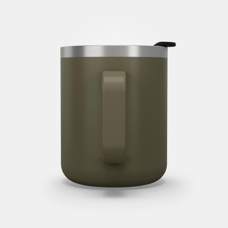 Tazza MH500 isotermica (doppia parete inox) campeggio 0,38L verde oliva