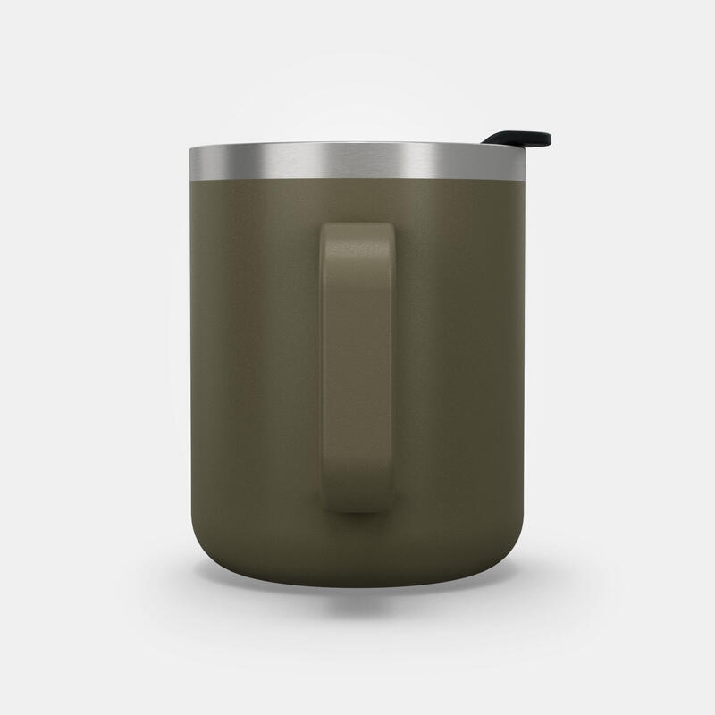 Trinkbecher Mug 0,38 l Isolierbecher doppelwandig aus Edelstahl - MH500 khaki