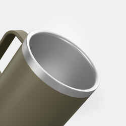 Isothermal Hiker’s Camping Mug (stainless steel double wall) MH500 0.38 L Khaki