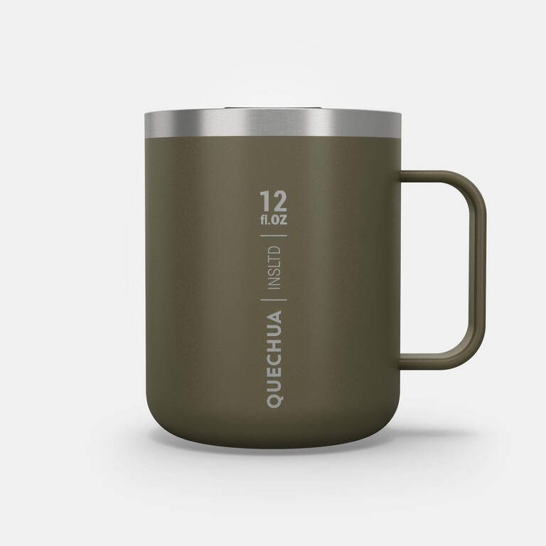 Quechua MH150 0.4 L Stainless Steel Camping Mug