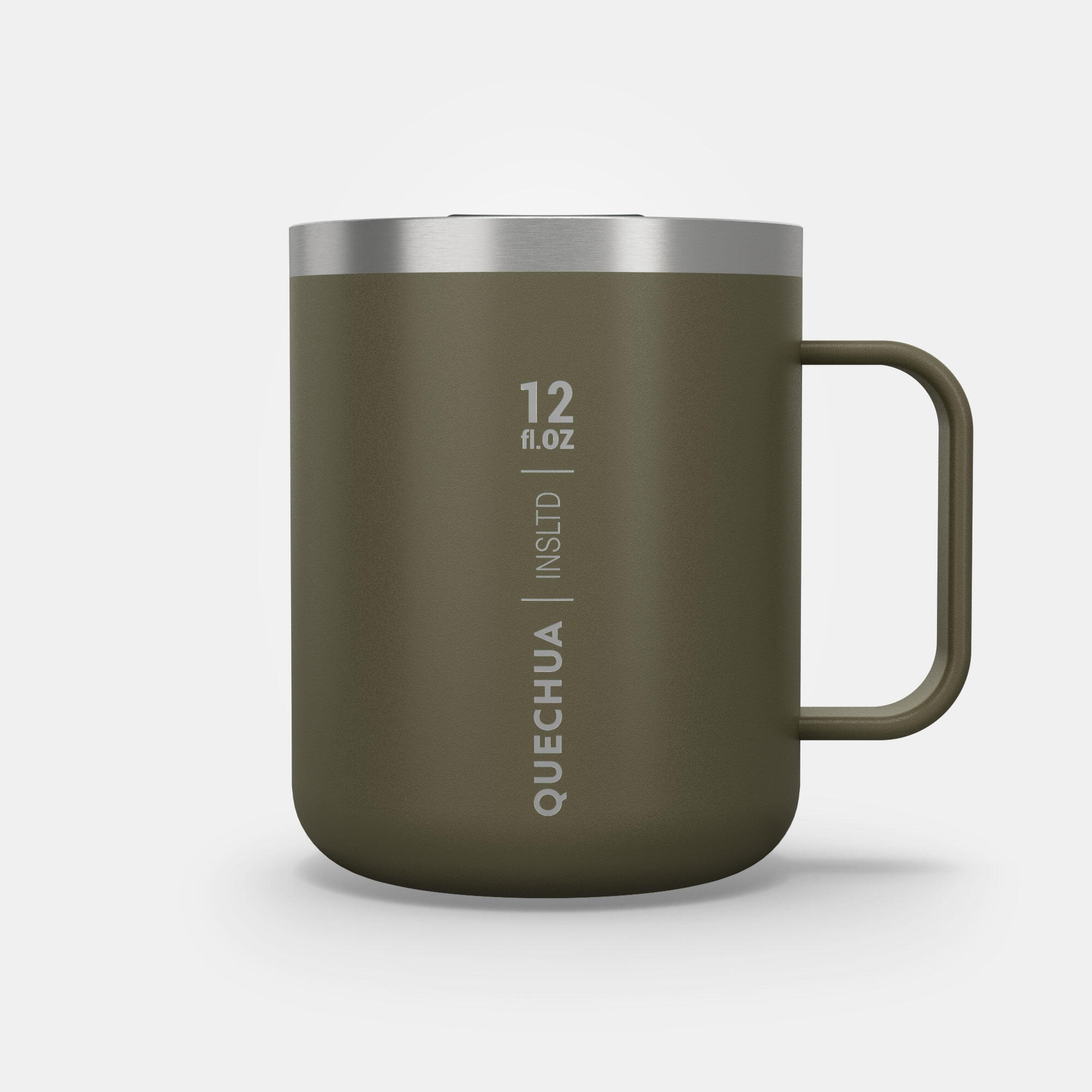 Isothermal Hiker’s Camping Mug (stainless steel double wall) MH500 0.38 L Khaki 11/11