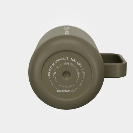 Mug MH500 isotherme (double paroi inox) camp du randonneur 0,38L QUECHUA
