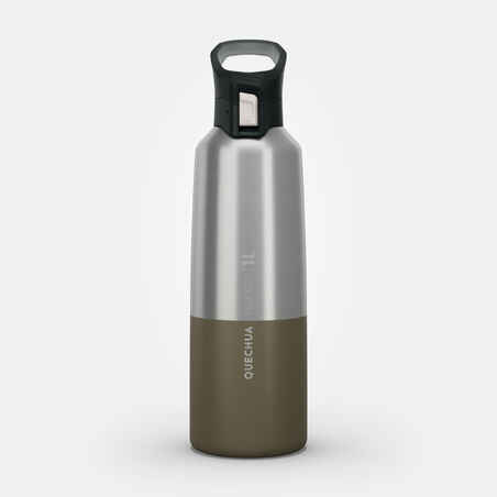 Isothermal Stainless Steel Hiking Flask MH500 1 L Khaki