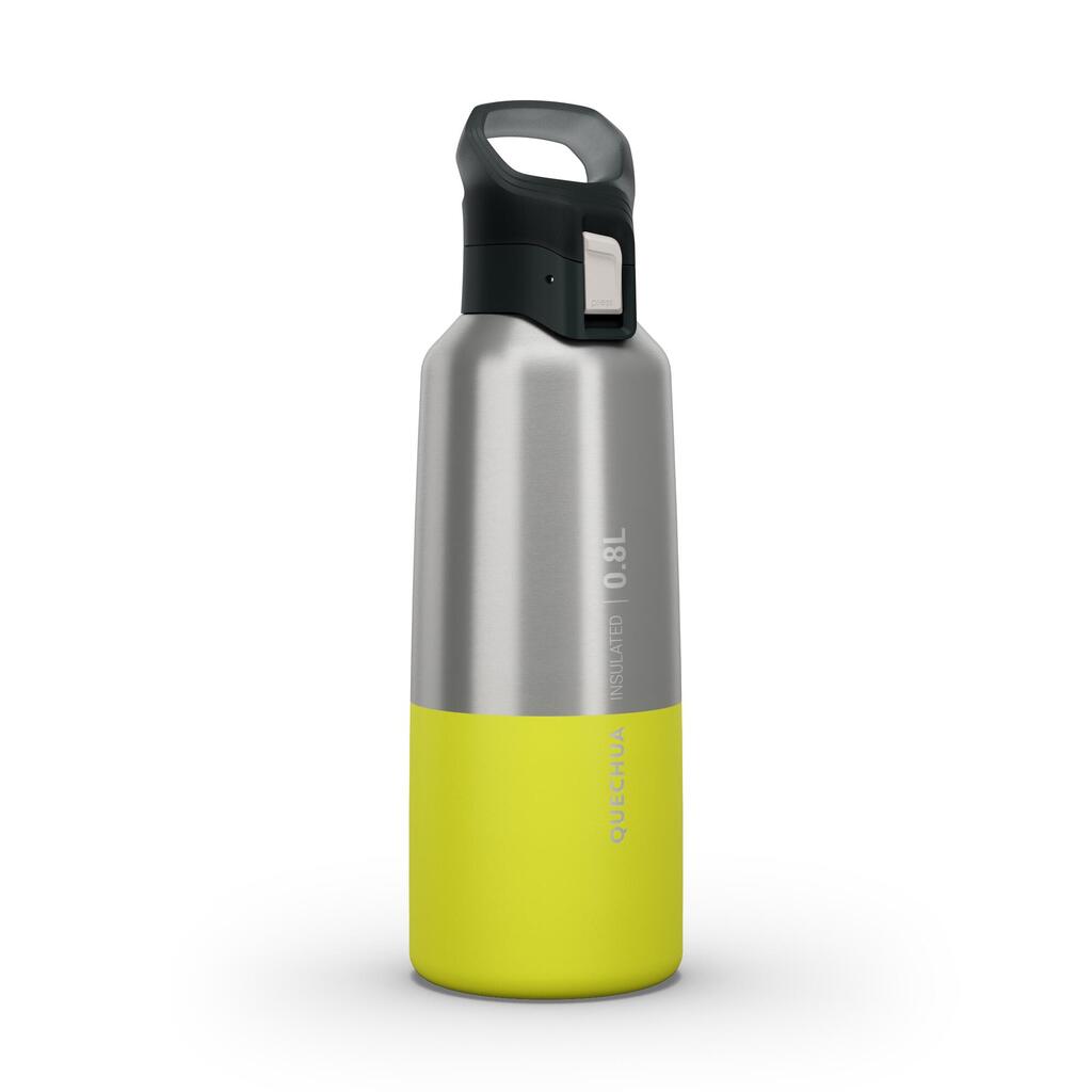 Isothermal stainless steel hiking flask mh500 0.8 l yellow