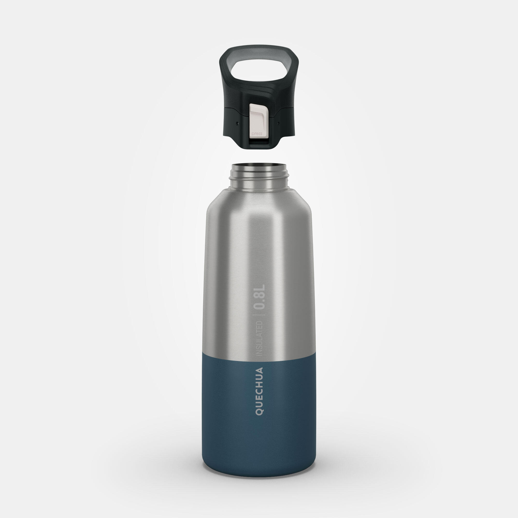 MH500 insulated hiking flask 0.8 L - QUECHUA
