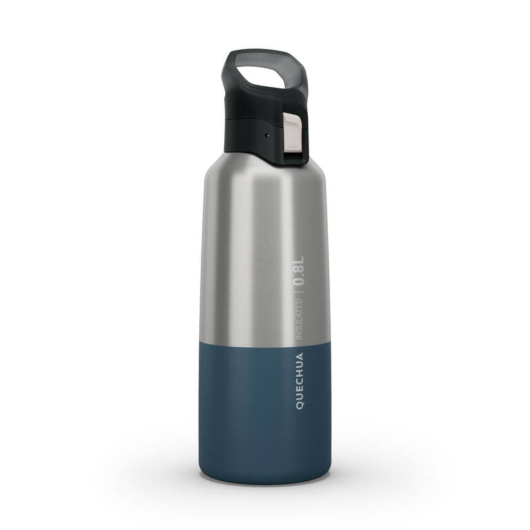 Insulated Stainless Steel Flask - Blue (0.8L)