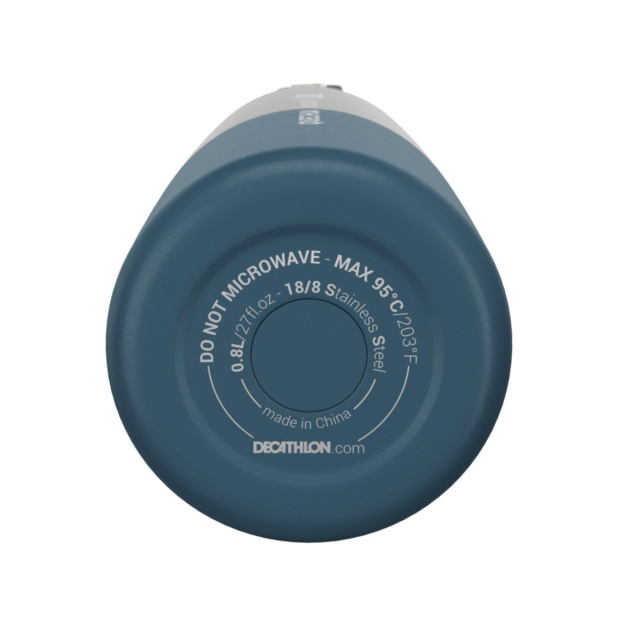 Insulated Stainless Steel Bottle with Quick-Release Cap 0.8 L, 900 - QUECHUA