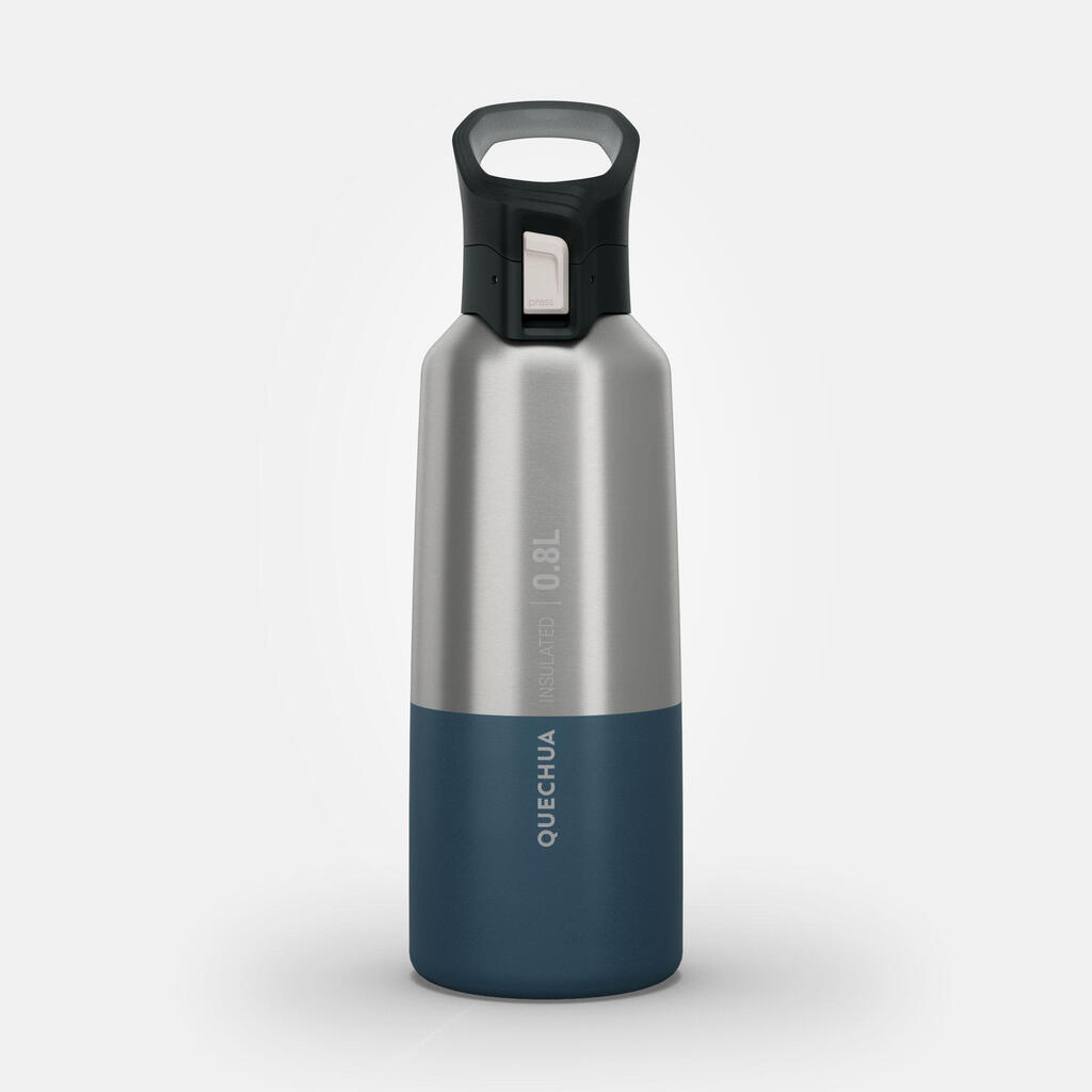 Insulated Stainless Steel Flask - Blue (0.8L)