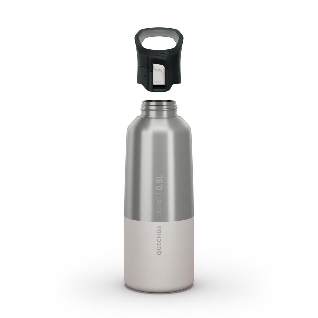 0.8 L insulated stainless steel flask 900 with quick-release cap for hiking