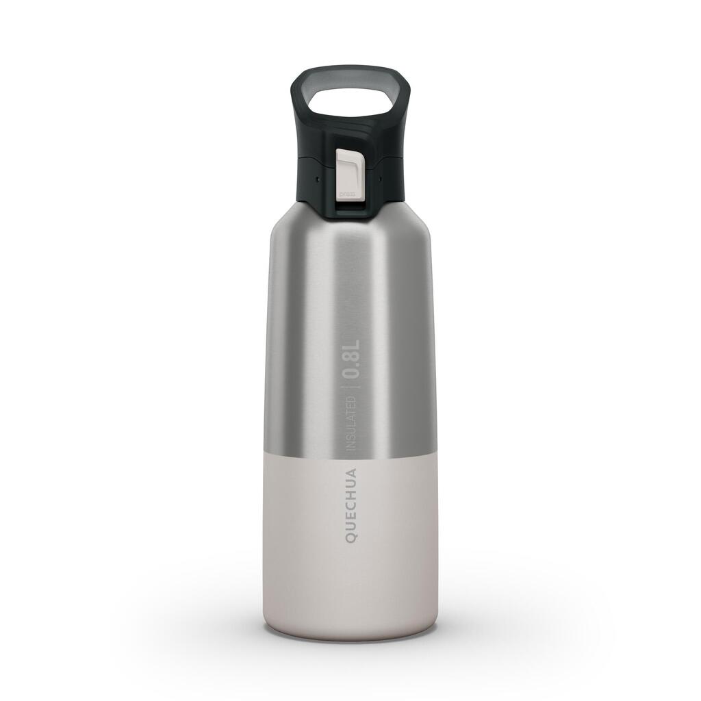 0.8 L insulated stainless steel flask 900 with quick-release cap for hiking