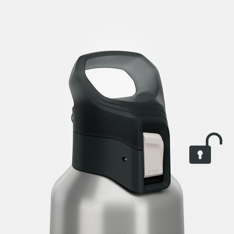 BOutdoor Paslanmaz Çelik Termos - 0,8 L - Pratik Kapak - Beyaz - 900