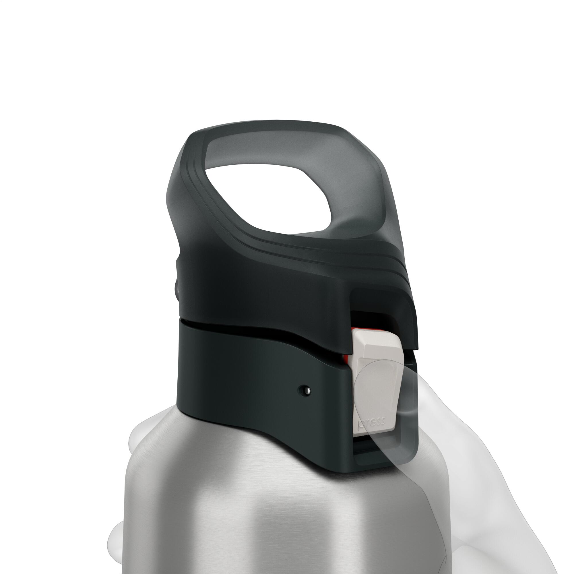 Gourde 900 isotherme inox 0,8L bouchon à ouverture rapide pour la randonnée 5/10
