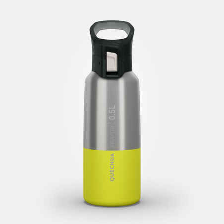 Isothermal Stainless Steel Hiking Flask MH500 0.5L - Yellow