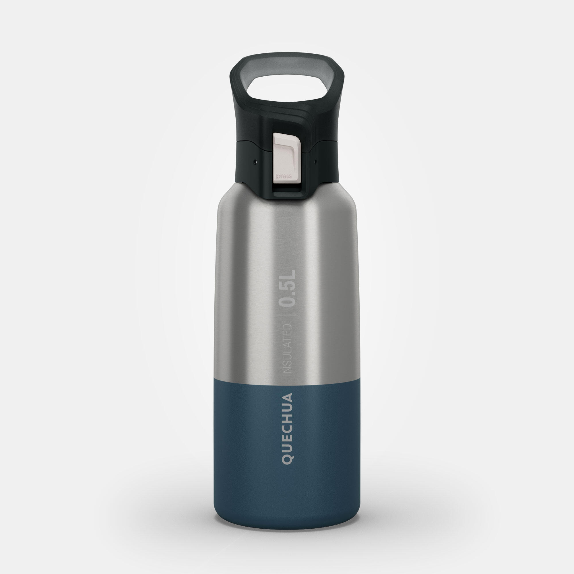 Isothermal Stainless Steel Hiking Flask MH500 0.5 L Blue 12/12