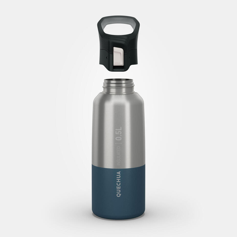 Termos turystyczny Quechua MH900 nierdzewny 0,5 l