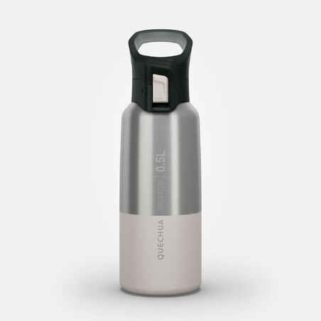 Isothermal Stainless Steel Hiking Flask MH500 0.5 L White