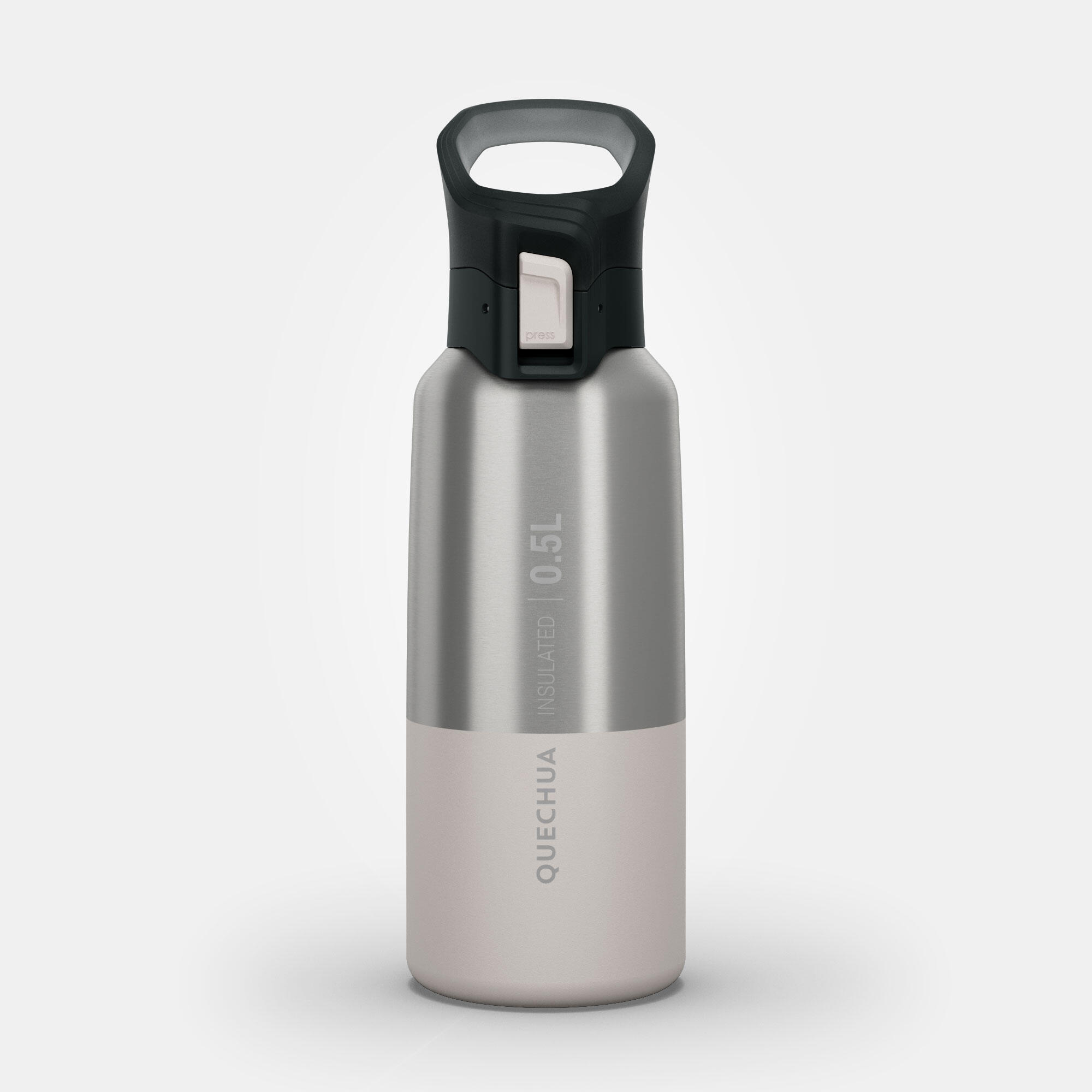 Isothermal Stainless Steel Hiking Flask MH500 0.5 L White 12/12