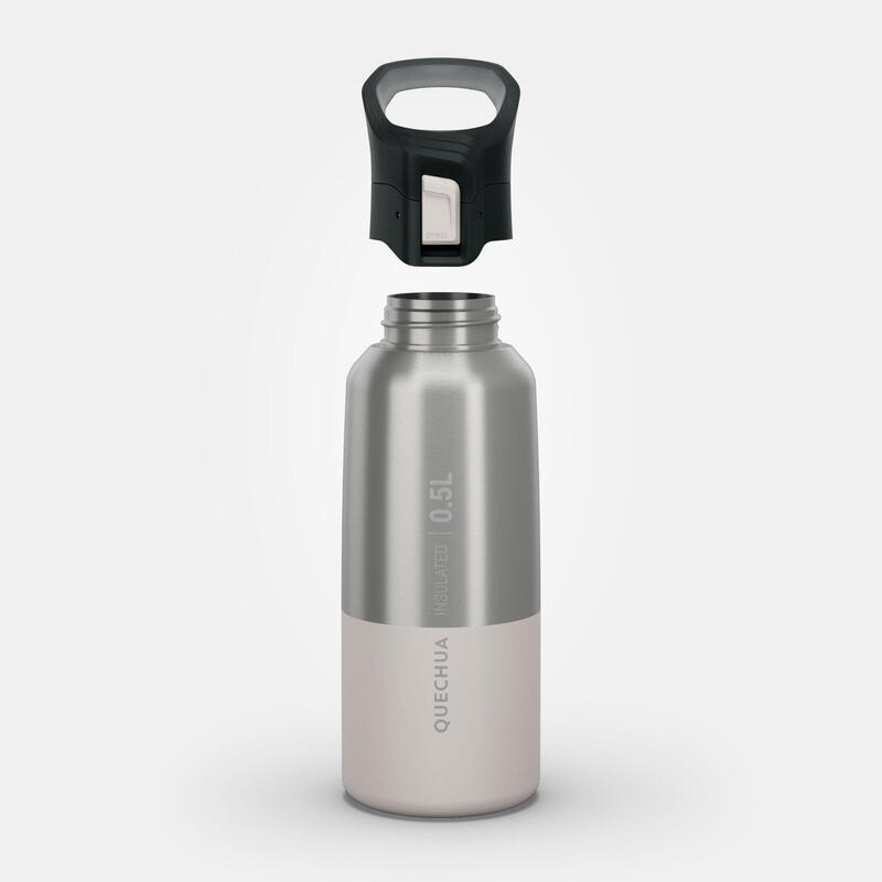 Termos turystyczny Quechua MH900 nierdzewny 0,5 l