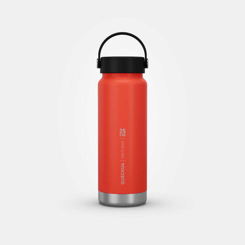 Isothermal Flask MH100 (s/steel double wall with air gap) 0.75 wide opening Red