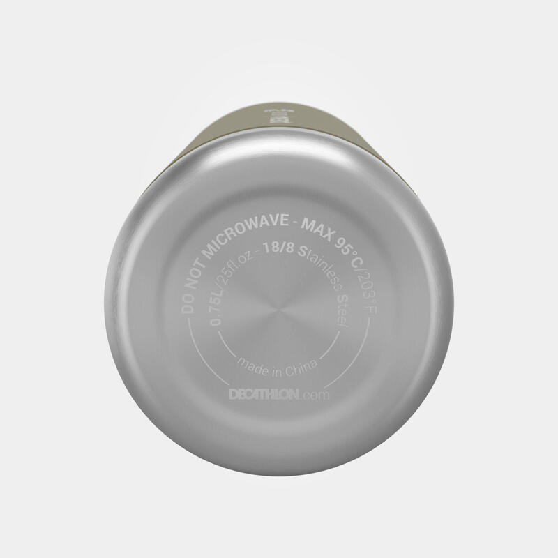 Trinkflasche 0,75 l Isolierflasche Edelstahl Doppelwand - MH100 khaki 