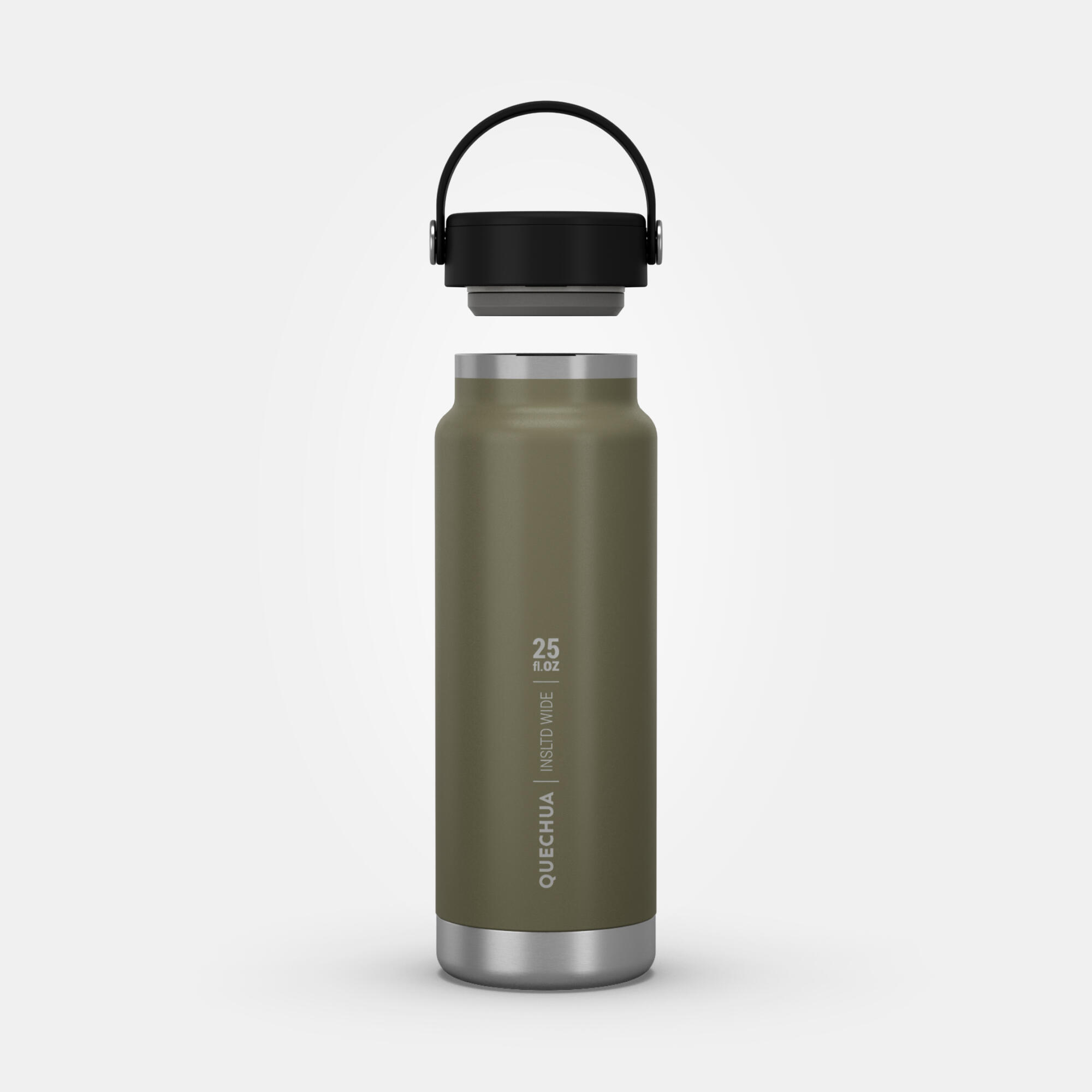 Isothermal Flask MH100 (s/steel double wall with air gap) 0.75wide opening Khaki 2/11