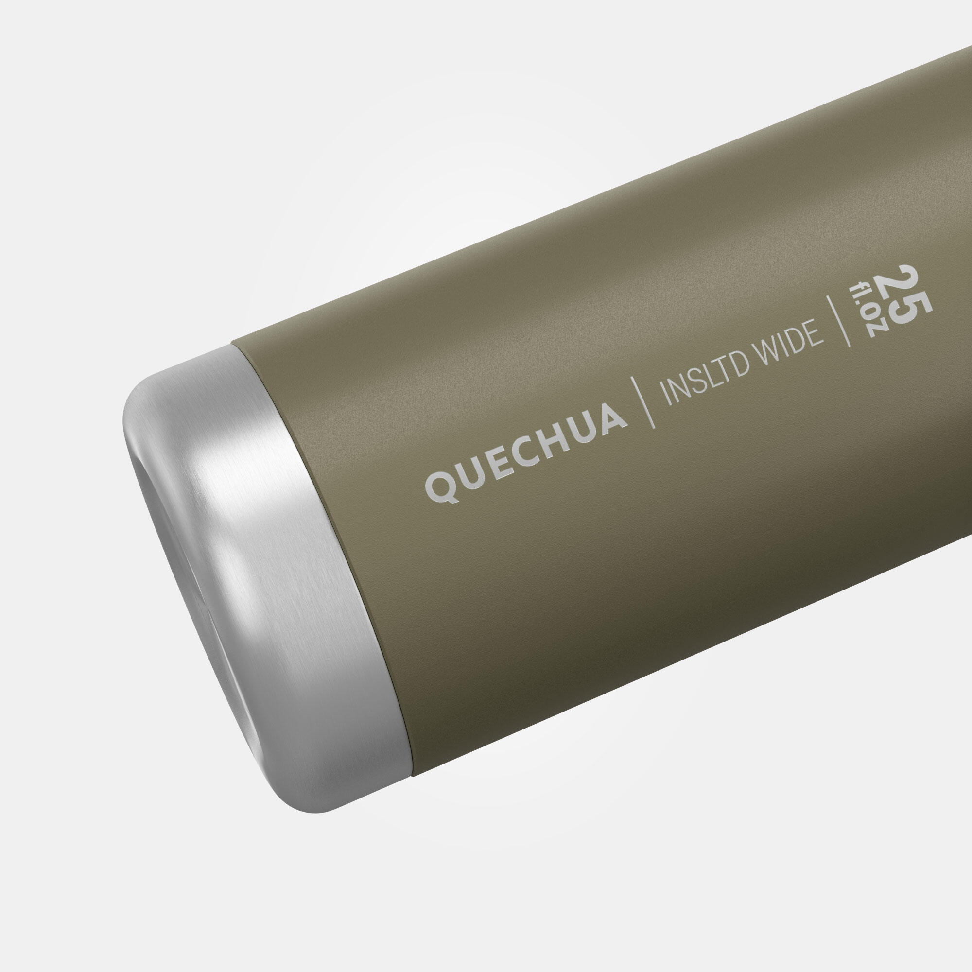 Isothermal Flask MH100 (s/steel double wall with air gap) 0.75wide opening Khaki 3/11
