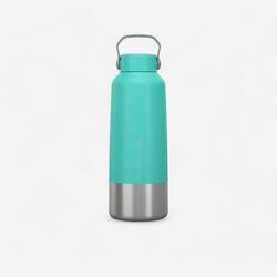 Drinkfles met schroefdop MH100 1 L rvs turquoise