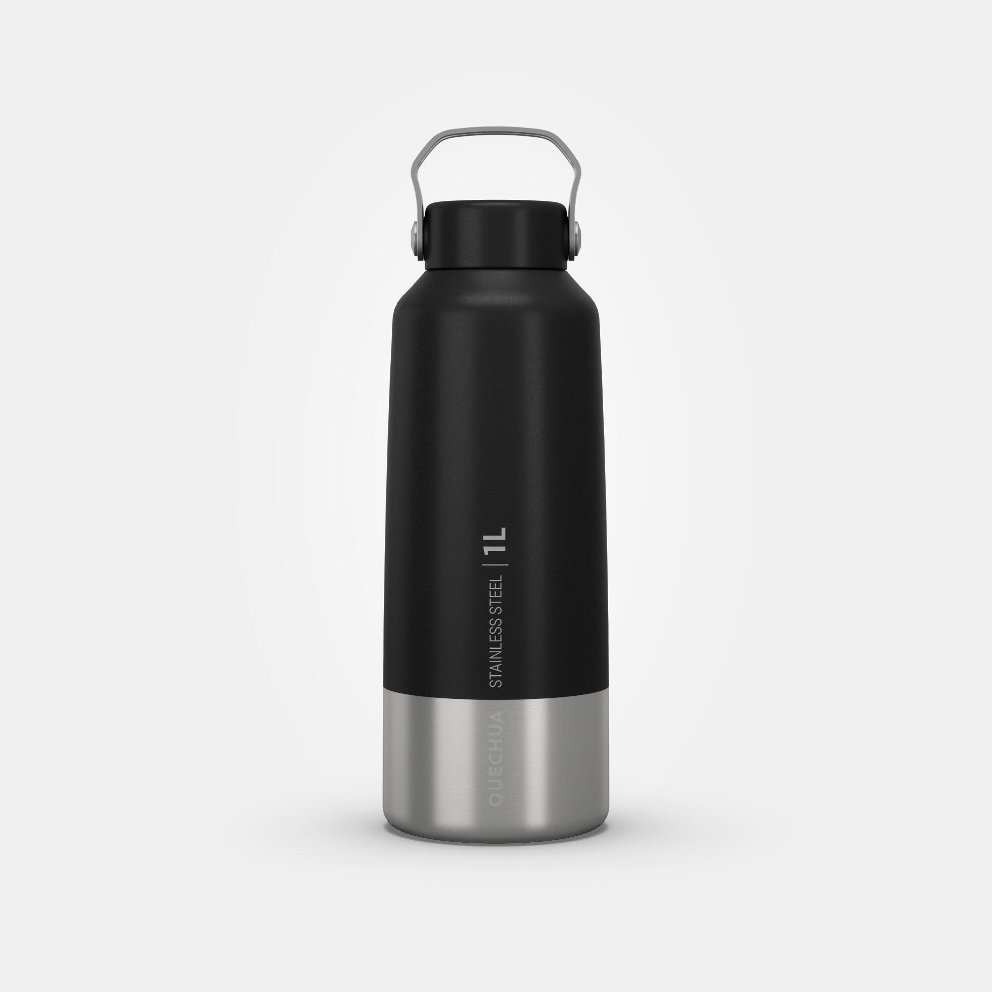 Stainless Steel Hiking Water Bottle - MH 100 - QUECHUA