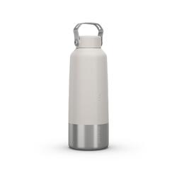Drinkfles met schroefdop MH100 1 L rvs wit