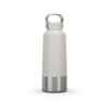  Stainless Steel Hiking Flask with Screw Cap MH100 1 L White