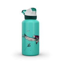 Bidon din aluminiu Drumeție la munte 900 Ediție limitată 0,6 L Turcoaz copii ACCESORII - Bidon aluminiu 900 0,6 L QUECHUA - Sticle sport