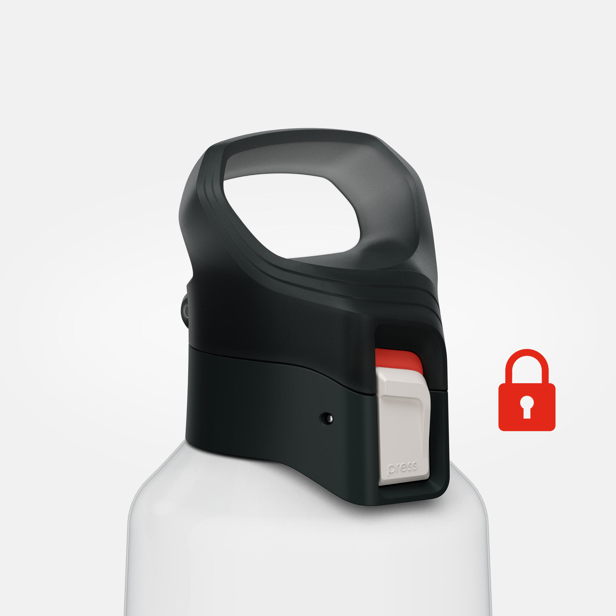 Bouchon à ouverture rapide pour bouteille d’eau – MH 500 - QUECHUA