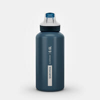 Hiking 0.6 l (0.2 gal)  Recycled Aluminum Water Bottle 900 instant cap with mouthpiece