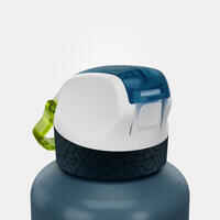 0.6 L kids’ alum. water flask 500 with instant cap, pipette & straw, for hiking