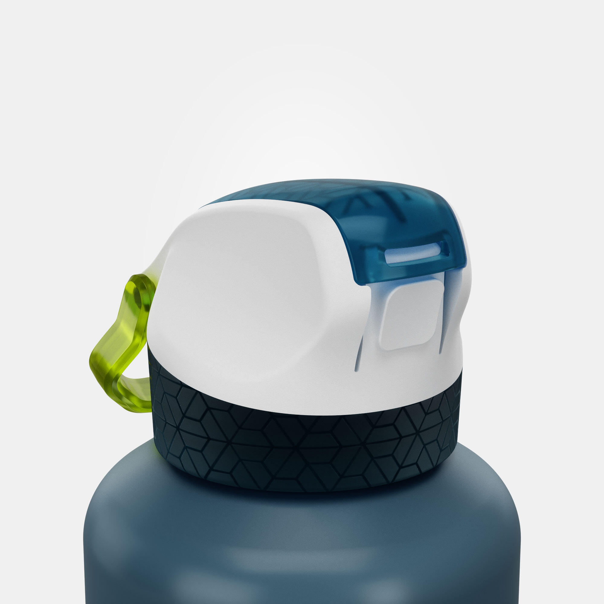 Aluminum Hiking Water Bottle - 900 Blue - QUECHUA