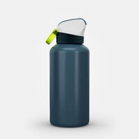 Hiking 0.6 l (0.2 gal)  Recycled Aluminum Water Bottle 900 instant cap with mouthpiece