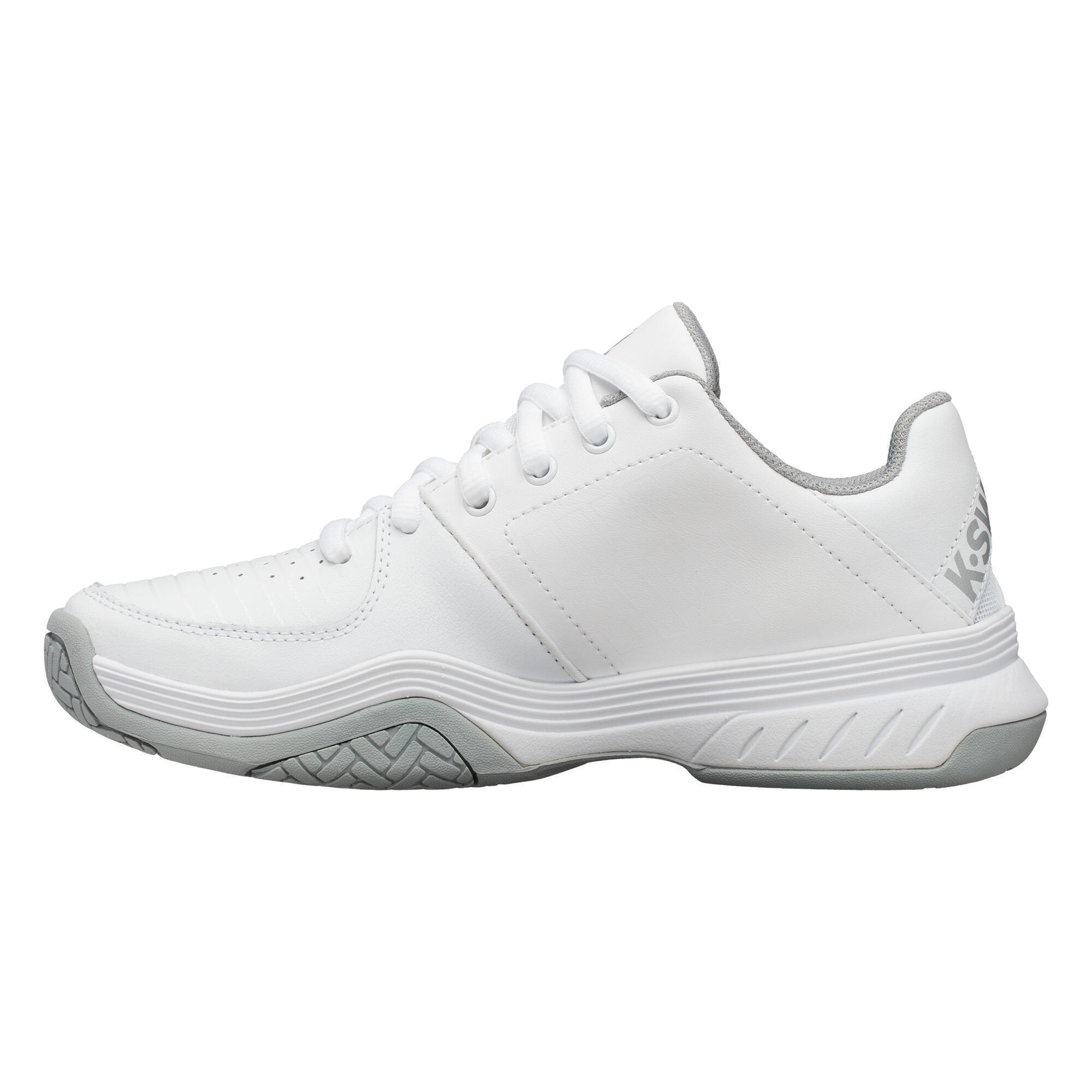 K-SWISS TENNISSCHOENEN VOOR DAMES COURT EXPRESS GRAVEL WIT | Decathlon