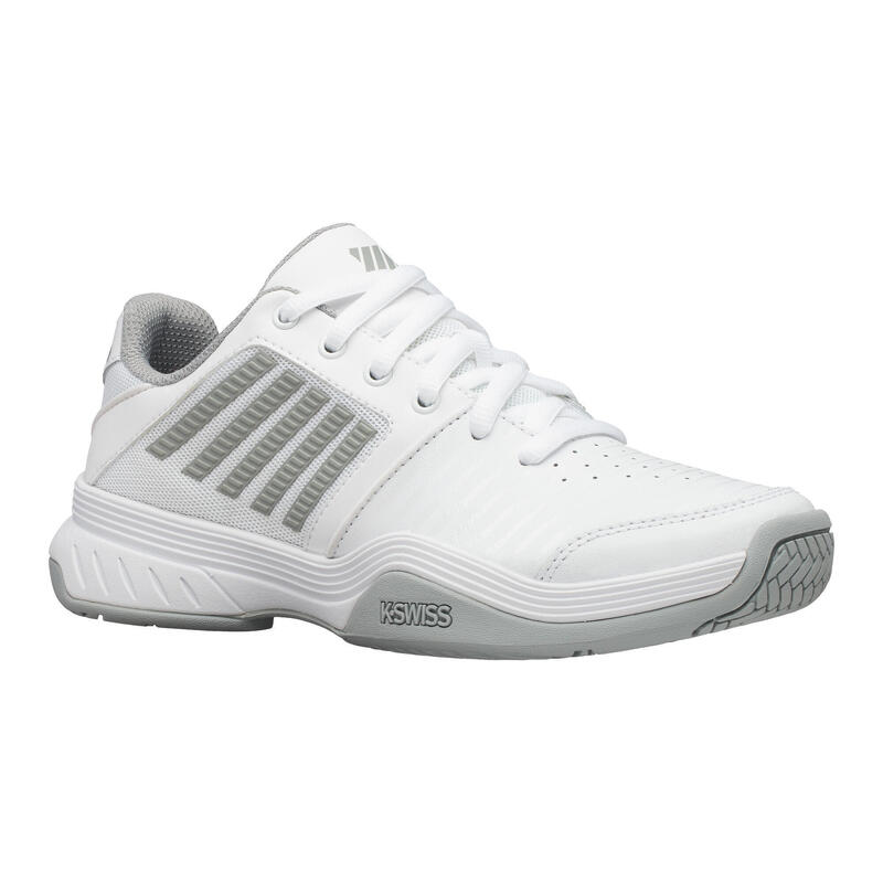 Op grote schaal Doe herleven Sportman CHAUSSURE DE TENNIS FEMME KSWISS COURT EXPRESS BLANCHE TERRE BATTUE K-SWISS  | Decathlon