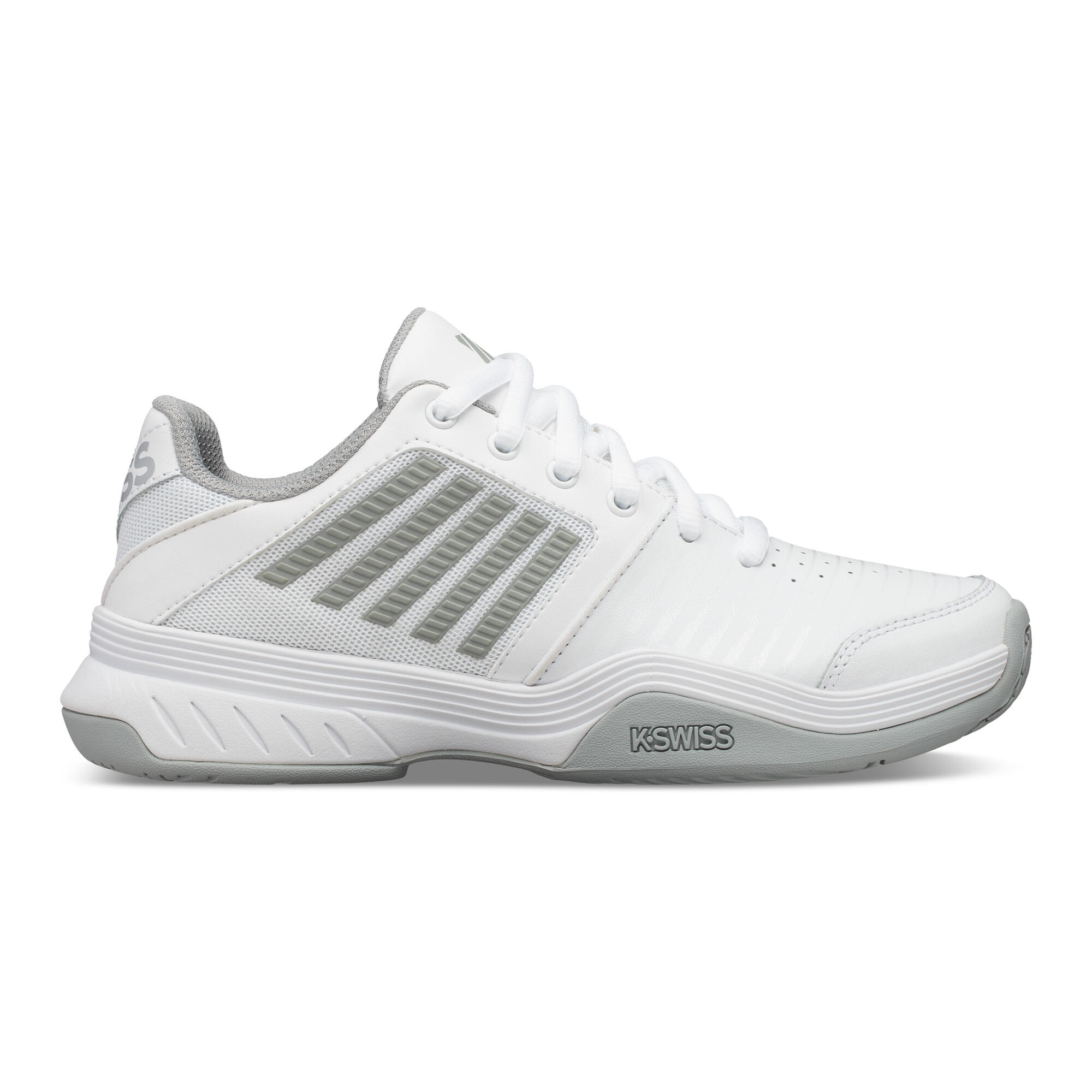 Women's Clay Court Tennis Shoes KSwiss Court Express - White 2/6
