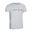 Dry+ Men's Running Breathable T-Shirt - Light Grey Print