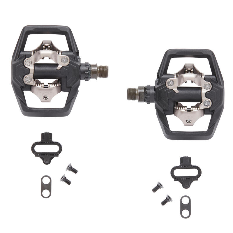 Pedale automate bicicletă MTB trail shimano SPD PD-ME700 Negru