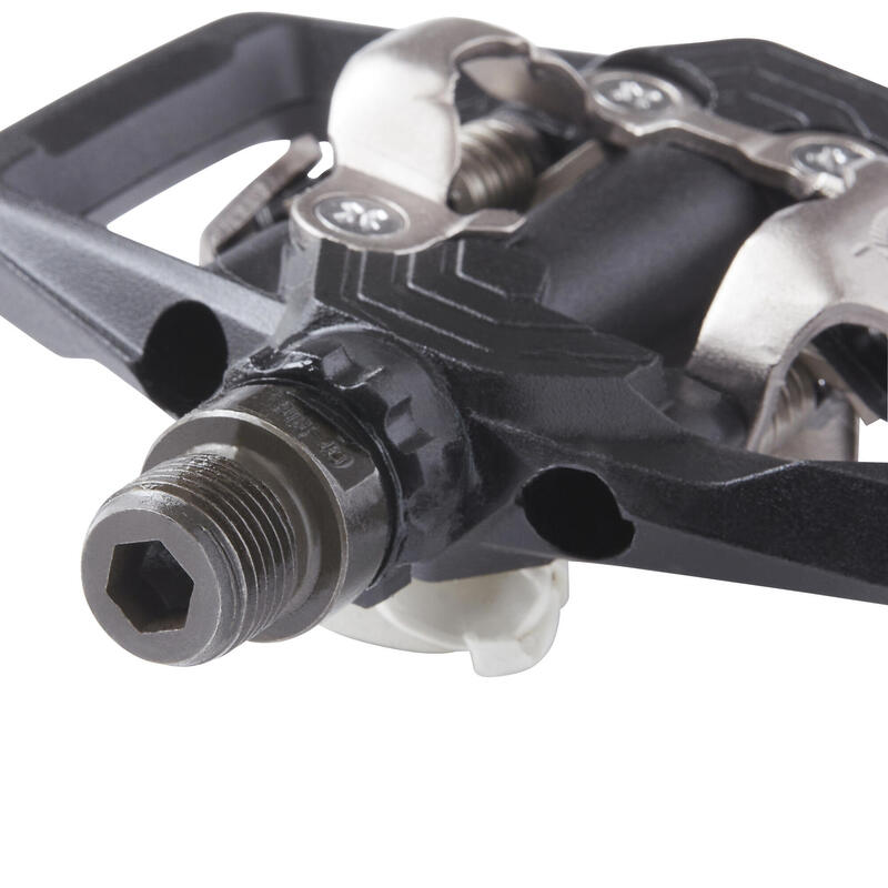 Pedale automate bicicletă MTB trail shimano SPD PD-ME700 Negru