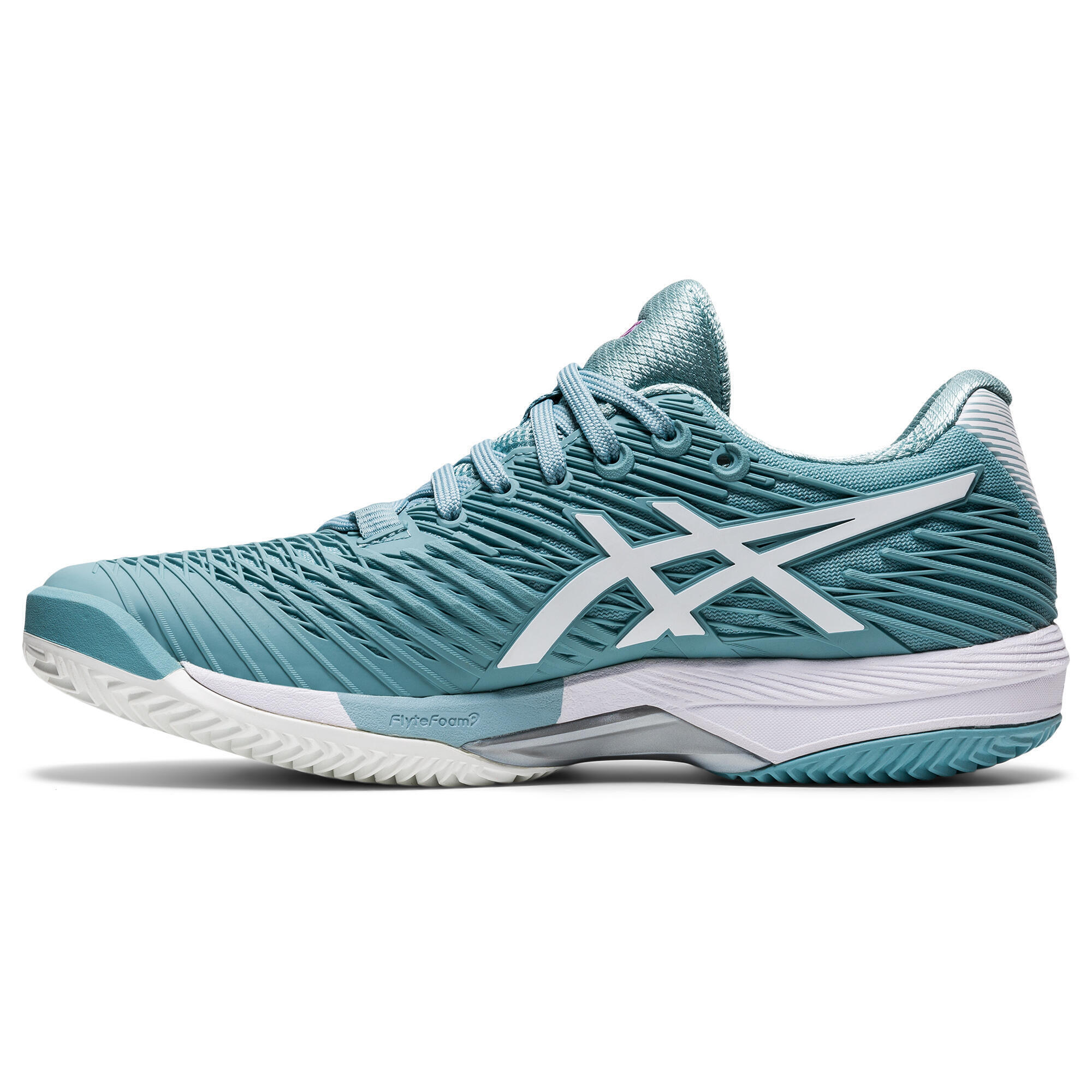 Tennisschuhe Solution Speed FF2 Clay Damen blau | ASICS | DECATHLON