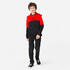 Kids' Breathable Synthetic Tracksuit S500 - Red/Black